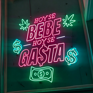 Enseigne Néon LED RGB Personnalisée pour Façade, Éclairage Publicitaire Lumineux pour Entreprises, Bars, Magasins, Panneau en Cristal, Ouvert, IP67 - Product Image 1