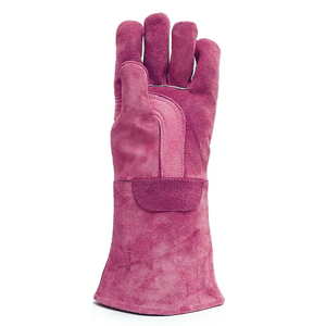 High Quality Long Sleeve Cowhide Split Leather Welder Working <b>Gloves</b> Wholesale Price Welding Hand Protection Safety Work <b>Gloves</b> - Product Image 4