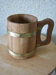 Chope à bière artisanale finition foncée - Product Image 4