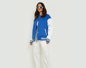 Veste universitaire personnalisée pour femme de qualité supérieure, col montant, imperméable, coupe-vent, respirante, teinte, hiver, logo personnalisé - Product Image 3