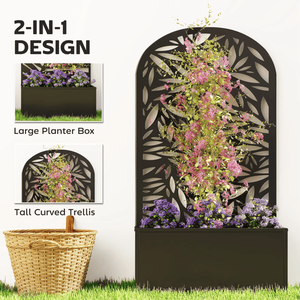 Support à fleurs élégant, pots et jardinières pour la présentation de vos plantes vertes - Product Image 2