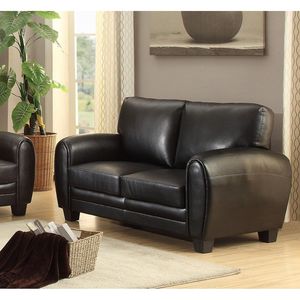 Moderno stile retrò 1 pezzo di copertina in finta pelle nera per divani moderni da soggiorno - Product Image 2