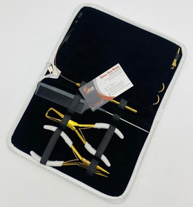 Chất Lượng Cao Bền Vững Micro Hạt Tóc Mở Rộng Kìm Kit Biểu Tượng Tùy Chỉnh Thép Không Gỉ Vàng-Mạ Phẫu Thuật Cấp - Product Image 4