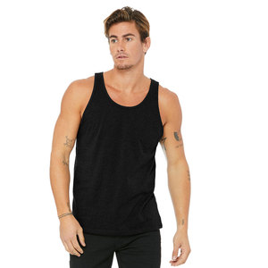 Camiseta Deportiva BELLA+CANVAS Unisex de Punto, 100% Algodón, Transpirable, Azul, para Gimnasio, con Logotipo Personalizado, para Fisicoculturismo y Running, 180g - Product Image 2
