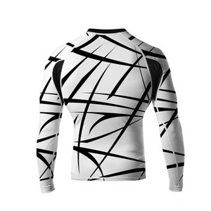 Custom Logo Rash guard Sublimation <b>Printed</b> Spandex Compression Shirt for <b>Surfing</b> Wrestling & Active Sports Lightweight Unique - Product Image 5