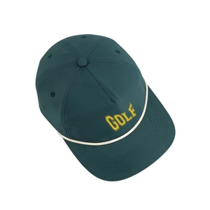 Customized Logo Performance Golf Hat 5-Panel Breathable Sports <b>Cap</b> With Rope Detail Adjustable Closure Multi Color Fast Delivery - Product Image 2