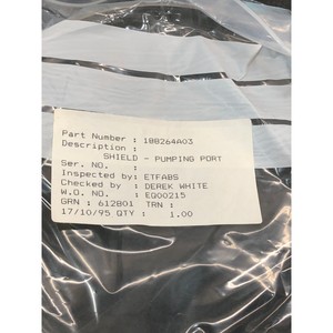 3 Sigma 188264A03 Shield Pumping Port, 165512 - อุปกรณ์และอะไหล่เซมิคอนดักเตอร์ระดับโลกที่เชื่อถือได้ - Product Image 3