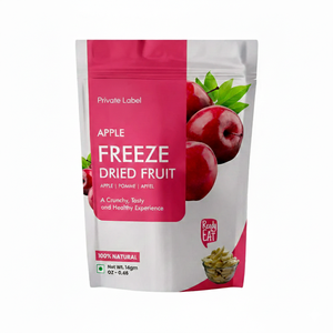 Tranches d'Apple Entières Biologiques Lyophilisées Prêtes à Manger, Snacks de Fruits Séchés pour Femmes Enceintes, Pack en Gros - Product Image 2