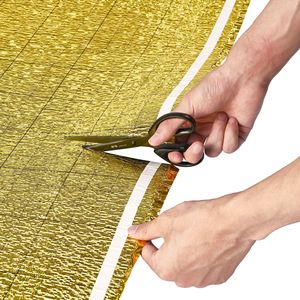 200 mq. Rotolo di Sottofondo in Schiuma EPE Resistente 3 in 1, Spessore 3 mm, Imbottitura per Pavimenti con Barriera al Vapore e Nastro in Alluminio - Product Image 5