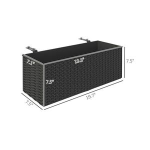 Fioriera Autoirrigante Zincata Extra Large per Interni ed Esterni Modello INS - Product Image 3