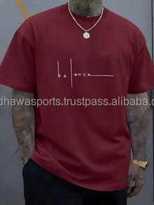 Camiseta con Logotipo Más Vendida, Unisex, Cuello Redondo, Atlética, Elástica, de Secado Rápido, Transpirable, a Bajo Precio, Camisetas para Hombre - Product Image 4