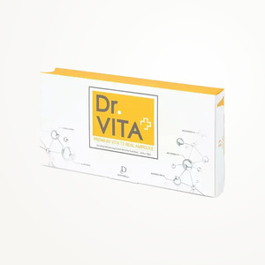 Suero facial con vitamina C Deycell Dr Vita Premium Vita 12, ampolla real de 2 ml, 10 unidades, suero facial con vitamina C, suero facial antiedad, suero facial - Product Image 2