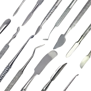 7 Pcs Wax Carving Tool <b>Set</b> Metal <b>Clay</b> Pottery Sculpting Tools Double Ended Stainless Steel Dental Lab Kit - Product Image 5