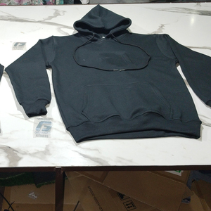Sweat à capuche épais en polaire thermique, chaud pour l'hiver, double doublure, logo personnalisé, vente en gros - Product Image 5