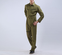 Combinaison de pilote d'aviation, combinaison de vol, fermeture éclair sur le devant, tissu polyester durable de haute qualité, respirant, séchage rapide, flexible, unisexe