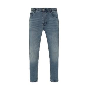 Pantalones vaqueros ajustados elásticos de cintura alta personalizados para mujer al por mayor, pantalones vaqueros de color sólido con bajo MOQ, diseño de color personalizado - Product Image 2