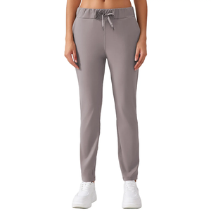 Custom 2026 women stretchable yoga <b>pants</b> mid waist high elastic polyester yoga leggings <b>pants</b> - Product Image 2