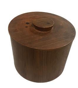 Frasco de almacenamiento de madera hecho a mano para especies de alimentos contenedor de almacenamiento de frutas secas tarro cocina decorativa hotel restaurante 2025 - Product Image 1