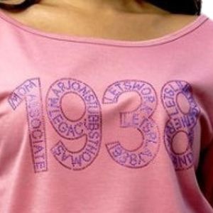 Sweat-shirt rose à col rond, pull décontracté à manches longues pour femmes, à porter tous les jours, streetwear, style de vie sportif, vêtements confortables - Product Image 2