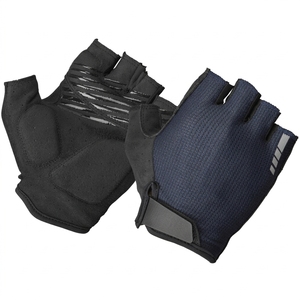 Gants de cyclisme demi-doigts personnalisés en gros, respirants en maille polyester, paume antidérapante, fermeture auto-agrippante, pour sports d'été - Product Image 1