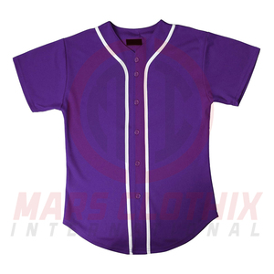 Camisetas de béisbol personalizadas profesionales con serigrafía, impresión de logotipos personalizados, camisetas de béisbol en venta - Product Image 4