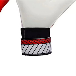 Premium Quality German Latex Custom Design Black and Red Negative Cut Stretchable Soccer Goalkeeper Gloves 3mm German Latex - Product Image 6