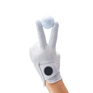 Gant de golf pour homme en cuir de cabretta véritable de qualité supérieure, 100 % premium, unisexe, service OEM de la meilleure qualité, avec logo personnalisé, gant en peau de mouton. - Product Image 3