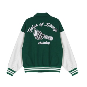 Wears World Hot Sale Custom Men's Baseball Logo Letterman Bomber <b>Jacket</b> New Trend Wool Varsity <b>Jacket</b> Eco-Friendly <b>Winter</b> Men - Product Image 5