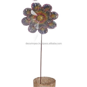 แท่งโลหะตกแต่งสวนแบบชนบททำเสร็จอย่างหรูหราพร้อมคุณภาพทนทานสำหรับกลางแจ้งและในร่ม - Product Image 5