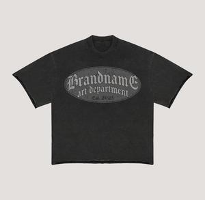 Conjunto de Verano Personalizado para Hombre con Logotipo Serigrafiado, 100% Algodón Transpirable, Camisetas Deportivas y Pantalones Cortos, 2 Piezas - Product Image 4