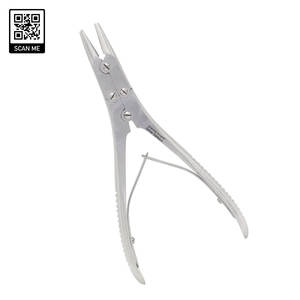 Pince à plier manuelle à bout plat, qualité supérieure, acier inoxydable de qualité chirurgicale, réutilisable, autoclavable, ISO13485 - Product Image 3