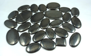 Lot en gros de cabochons en hématite naturelle 2026, pierres précieuses en vrac pour la guérison des chakras et usage spirituel - Product Image 2
