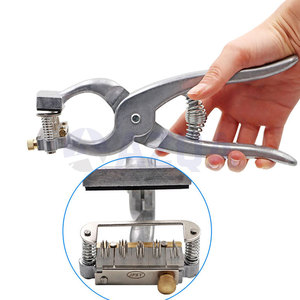 Kit de Pinzas para Tatuajes en Orejas de Cerdo, Herramienta Veterinaria de Identificación Animal con Números y Letras, Pinza de Tatuaje de Acero Inoxidable - Product Image 3