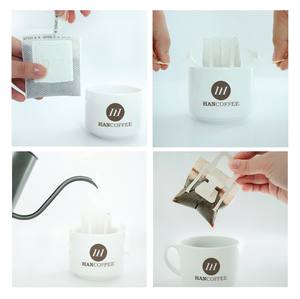 Mezcla Premium de Café Arábica y Robusta en Bolsa para Preparar con Goteo |   Sobre de Café Molido |   Fabricante de Vietnam - Product Image 3