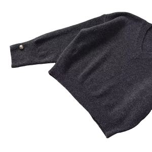 Suéter de Punto de Manga Larga para Mujer, Novedades de Invierno 2025, con Logotipo Frontal - Product Image 4