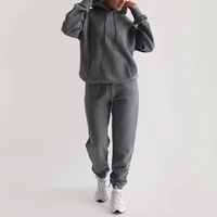Ensemble Lounge Deux Pièces en Maille Côtelée Personnalisé à Manches Longues – Ensemble Classique Pull et Pantalon Large pour Femme