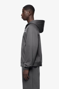 Conjunto de 2 piezas de sudadera con capucha y pantalones de chándal transpirables de talla grande para hombre, estilo oversize, holgado, de forro polar grueso, cortavientos, ropa urbana de invierno - Product Image 3