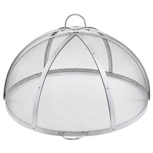 Copertura per Braciere da Esterno Diametro 36 Pollici, Accessori con Apertura Facile, Coperchio Schermo Antifiamma in Acciaio Inossidabile per Braciere a Legna - Product Image 6