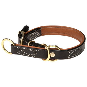 Productos para Mascotas, Accesorios para Mascotas Más Vendidos, Collar de Cuero Genuino para Perro, Collar de Cuero de Color para Perro con Correa - Product Image 1