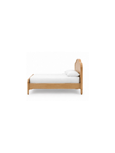 Base de Cama Moderna de Madera Maciza, Diseño Premium con Plataforma, Acabado Natural, Muebles de Dormitorio para Casa, Hotel, Apartamento - Product Image 2