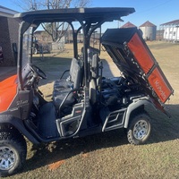 Kubota RTV-X1140 Véhicule utilitaire agricole robuste 4x4 électrique manuel 4 temps 250cc certifié EPA EEC, couple durable de 200-400 Nm