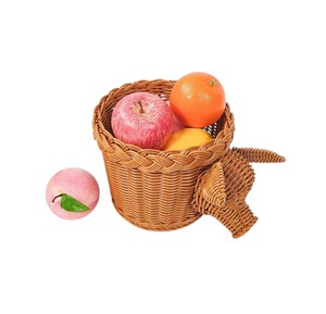 Cesta Decorativa de Mimbre con Forma de Búfalo para Organizar la Habitación de los Niños y Decorar el Cuarto de Bebés - Product Image 3