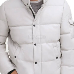 Chaqueta de Invierno para Hombre de Alta Calidad a Precio de Mayoreo, Cuello Alto, Logotipo Frontal Personalizable, Colores/Tallas a Elección, Transpirable - Product Image 2