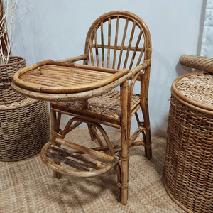 Sillas de alimentación de ratán natural para bebés, productos de alimentación para bebés, venta al por mayor, nueva tendencia - Product Image 6