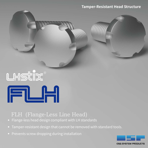 Tornillo de seguridad hexalobular de acero inoxidable, pasador antimanipulación, proveedor OEM, productos del sistema OSG - Product Image 4