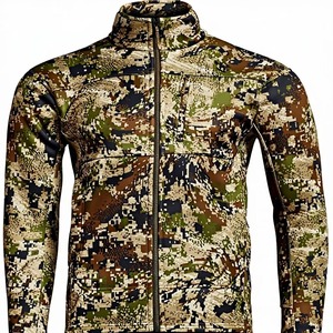 2022 High Quality Custom Men's Wear 100% Polyester Breathable Lightweight Hiking <b>Camo</b> Hunting <b>Jacket</b> - Product Image 5