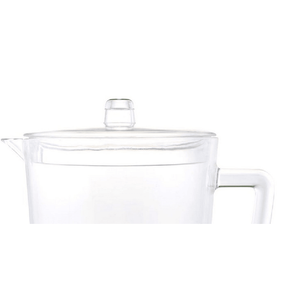 Caraffa per Acqua in Plastica Infrangibile da 2,75 Quarti con Design Ovale a Halo, Caraffa per Succo Senza BPA con Beccuccio - Product Image 4