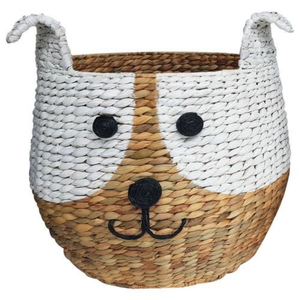 New Arrival Water Hyacinth Basket Wholesale Handmade Eco-friendly Decorative Baskets Durable Lightweight <b>for</b> Interior Projects - Product Image 2