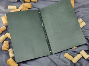 Porta Menús de Cuero Genuino Hecho a Mano, Clásico y de Lujo, Resistente al Agua, para Hoteles de Alta Gama, LMC-0210 - Product Image 2