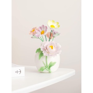 Jarrón de Porcelana para Mesa con Flores Pintadas a Mano, Diseño Tradicional, Decoración Exquisita, 4-8 Pulgadas - Product Image 4
